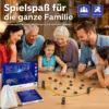 Magnetisches Strategiespiel für Kinder und Erwachsene – Gesellschaftsspiel mit starken Magneten – Denkspiel & Geschicklichkeitsspiel – Familienspiel