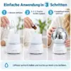 Aroma Diffuser Diskokugel – Luftbefeuchter mit 14 Farben Stimmungslicht, drehbar, für Aromatherapie