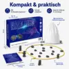 Magnetisches Strategiespiel für Kinder und Erwachsene – Gesellschaftsspiel mit starken Magneten – Denkspiel & Geschicklichkeitsspiel – Familienspiel