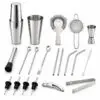 20-teiliges Cocktail Shaker Set – deine eigene Bar für zu Hause