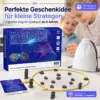 Magnetisches Strategiespiel für Kinder und Erwachsene – Gesellschaftsspiel mit starken Magneten – Denkspiel & Geschicklichkeitsspiel – Familienspiel