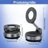 Magnetische Handyhalterung – Starker Saugnapf & 360° Drehung – Universal Smartphone Halter für Auto, Tisch & Zuhause