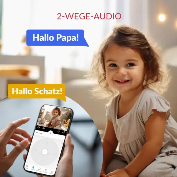 2K Innenkamera mit KI-Personenerkennung, Nachtsicht, 2-Wege-Audio, App & microSD-Speicher YI Home 2K Pro WLAN Kamera – 2 Innenkameras mit KI-Personenerkennung, Nachtsicht, 2-Wege-Audio, App & microSD-Speicher