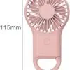 Mini Handventilator Pastellrosa – kompakt, leicht & ideal für unterwegs