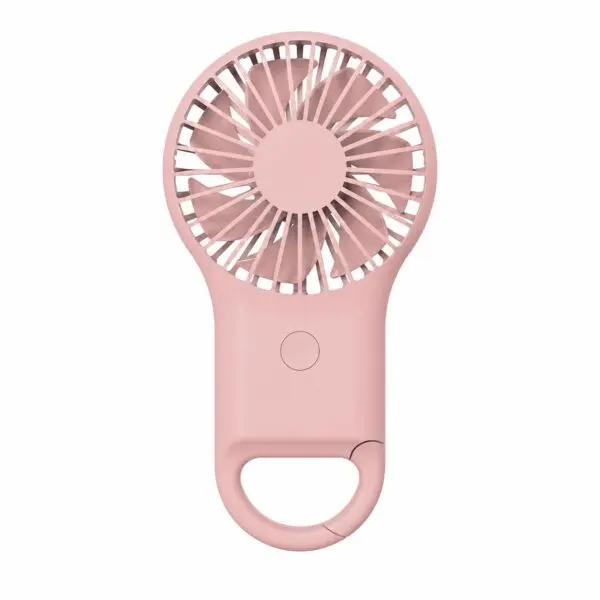 Mini Handventilator Pastellrosa – kompakt, leicht & ideal für unterwegs