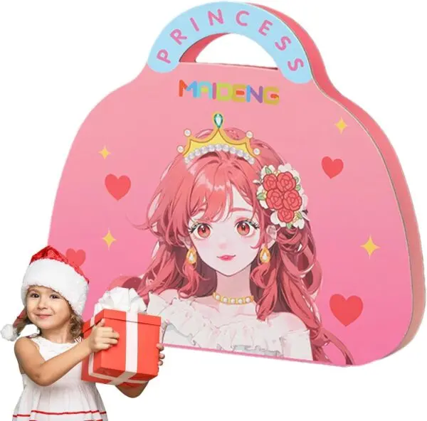 7132xL-cisL._AC_SL1500_ Prinzessinnen Make-Up Spielset für Kinder – Kreatives Schmink- & Bastelset mit Glitzer, Stickern & Diamanten (ab 3 Jahren)