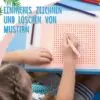 Magnetische Zeichentafel für Kinder mit Stahlkugeln & Magnetstift – Lernspielzeug zum Schreiben, Malen und Üben