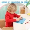 Magnetische Zeichentafel für Kinder mit Stahlkugeln & Magnetstift – Lernspielzeug zum Schreiben, Malen und Üben