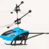 Induktions Hubschrauber mit USB-Ladekabel – Flugspielzeug mit LED-Licht, Indoor & Outdoor Spielzeug für Kinder