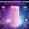 Bluetooth-Lautsprecher 24W mit LED-Lichteffekt – IPX7 wasserdicht – 30 Std. Akkulaufzeit