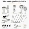 20-teiliges Cocktail Shaker Set – deine eigene Bar für zu Hause