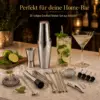 20-teiliges Cocktail Shaker Set – deine eigene Bar für zu Hause