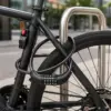 Fahrradschloss 110 cm mit 5-stelligem Zahlencode – flexibles Spiralschloss mit Halterung