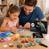 28.000 kleine bunte Bügelperlen mit Zubehör für viel Geduld und Kreativität