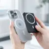 Magnetische Powerbank mit kabellosem Laden 10000 mAh  bis 15 W und USB-C PD Schnellladefunktion bis 20 W