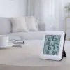 Digitales Thermometer & Hygrometer mit großem Display – Raumtemperatur & Luftfeuchtigkeit präzise messen