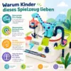 Dinosaurier Spielzeug, Dino Spielzeug ab 3 Jahren, Dinosaurier Bahn, Spielbahn Kinder, Motorikspielzeug Kinder, Lernspielzeug ab 3, Zug Spielzeug Kinder, interaktives Kinderspielzeug, Dinosaurier Geschenk, Spielzeug für Jungen, Spielzeug für Mädchen, Geschenk Kinder 3 Jahre, Feinmotorik Spielzeug, Abenteuerbahn Kinder, Dino Eisenbahn Spielzeug
