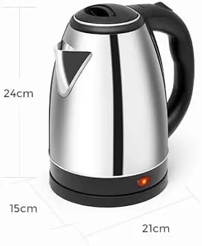 Edelstahl Wasserkocher 1,8 Liter – Schnell, sicher & elegant für Küche und Büro