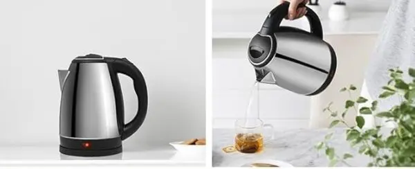 Edelstahl Wasserkocher 1,8 Liter – Schnell, sicher & elegant für Küche und Büro