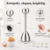 Eierköpfer Edelstahl – praktischer Eieröffner für perfekt servierte Frühstückseier