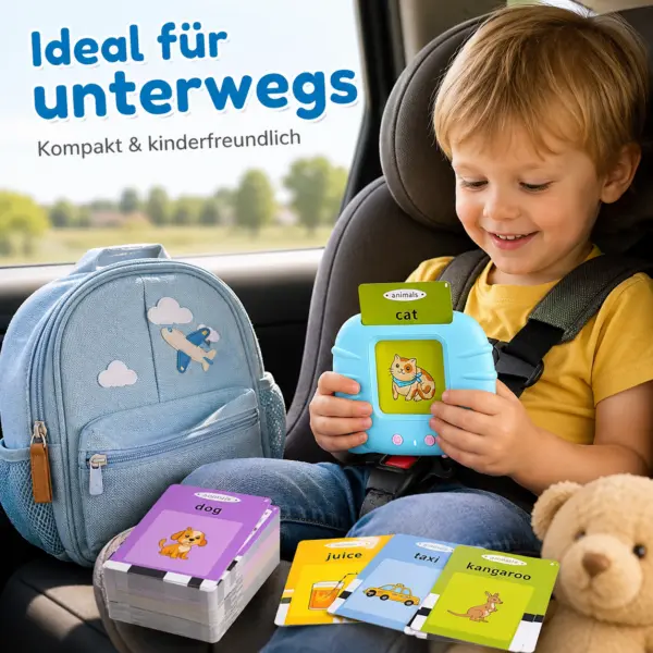 Englisch Lernkarten für Kinder mit Sprachgerät