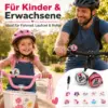 2er Fahrradklingel-Set „I Love My Bike“ mit Stickern & Schraubendreher – für Kinder, Jugendliche & Erwachsene