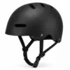 Schutzhelm Größe M – matter Fahrradhelm mit Belüftung, verstellbarem Drehverschluss und gepolstertem Kinnriemen – Fahrrad, E-Scooter und Skateboard