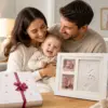 Baby Hand- & Fußabdruck Bilderrahmen Set – Erinnerungen für die Ewigkeit
