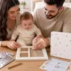 Baby Hand- & Fußabdruck Bilderrahmen Set – Erinnerungen für die Ewigkeit