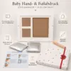 Baby Hand- & Fußabdruck Bilderrahmen Set – Erinnerungen für die Ewigkeit