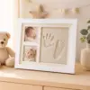 Baby Hand- & Fußabdruck Bilderrahmen Set – Erinnerungen für die Ewigkeit