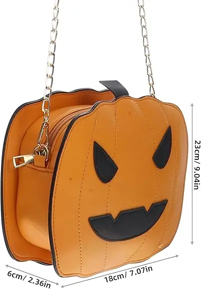 Halloween Kürbis Tasche – stylische Umhängetasche für Kinder Halloween Kürbis Tasche – stylische Umhängetasche für Damen & Kinder