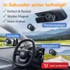 Magnetische Handyhalterung – Starker Saugnapf & 360° Drehung – Universal Smartphone Halter für Auto, Tisch & Zuhause