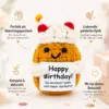 Happy Birthday Kartoffel – süße gehäkelte Geschenkfigur mit Geburtstagsbotschaft Happy Birthday Kartoffel – süße gehäkelte Geschenkfigur mit Geburtstagsbotschaft/ Geburtstagsgeschenk für Freunde, Familie, Kollegen, Kinder