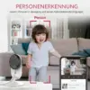 Innenkamera mit KI-Personenerkennung, Nachtsicht, 2-Wege-Audio, App & microSD-Speicher YI Home 2K Pro WLAN Kamera – 2 Innenkameras mit KI-Personenerkennung, Nachtsicht, 2-Wege-Audio, App & microSD-Speicher