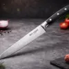 Sky Light Küchenmesser aus Edelstahl – scharfe 15 cm Klinge, ergonomischer Griff, universell für Fleisch, Obst und Gemüse