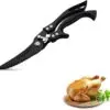 Multifunktionale Küchenschere 25,5 cm – kräftige Geflügelschere für Fleisch, Fisch, Kräuter & Gemüse – Ergonomischer Griff, rutschfest & rostfrei