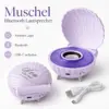 Lautsprecher in Muschelform Lila