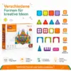 Magnetbausteine Set 82-teilig für Kinder ab 3 Jahren – Magnetische Bauklötze
