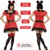 Süßes Damenkostüm „Minnie Mouse Look“ – Größe S (36/38)