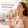 Mini Handventilator Pastellrosa – kompakt, leicht & ideal für unterwegs
