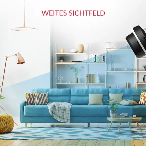 WLAN Kamera – 2K Innenkamera mit KI-Personenerkennung, Nachtsicht, 2-Wege-Audio, App & microSD-Speicher YI Home 2K Pro WLAN Kamera – 2 Innenkameras mit KI-Personenerkennung, Nachtsicht, 2-Wege-Audio, App & microSD-Speicher