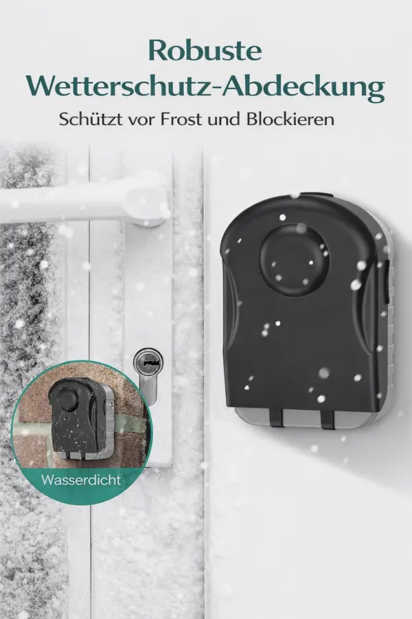 Wandschlüsseltresor mit Zahlenschloss und Schlüsselnotöffnung – Wetterfest & Sicher
