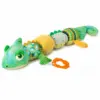 Babyspielzeug Chamäleon ca. 59 cm – Sensorik Plüschtier mit Beißring, Knister- & Geräuschelementen, Greifspielzeug für Babys