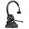 Bluetooth Headset mit Ladestation M890BT – kabelloses Business Headset mit Mikrofon, Geräuschreduzierung, bis 20 Std. Gesprächszeit, Bluetooth 5.1 für PC & Smartphone