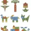 Magnetbausteine Dinosaurier Set – 54 Teile (42 Magnetblöcke + 12 Dino-Figuren) – Magnetisches Konstruktionsspielzeug für Kinder ab 3 Jahren