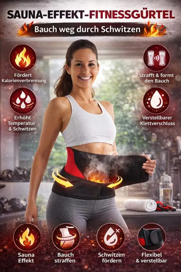 d18f14ab54e0bac88bd60526c07a8173.jpg Swelker Fitness Sauna-Gürtel – verstellbarer Sportgürtel mit Sauna-Effekt