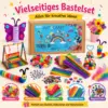 Bastelset Kreativset 1500+ Teile – großer Bastelspaß für kleine Künstler