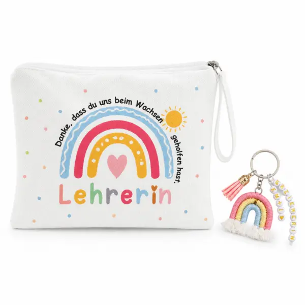 Mäppchen für Lehrerin und Erzieherin 22 x 18 cm mit Reißverschluss