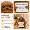Positive Kartoffel gehäkelt – kleiner Mutmacher